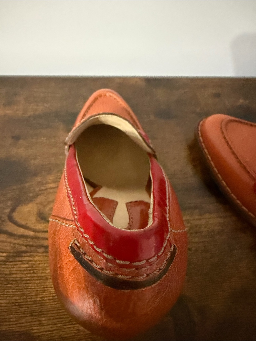 Dolce & Gabbana D&G Women’s Leather Heels Size 40 Brown Red Made in Italy - Picture 14 of 16